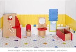 Goki 51717 dollhouse accessory Dollhouse bathroom