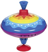 Goki spinning top toy - color dance classic metal
