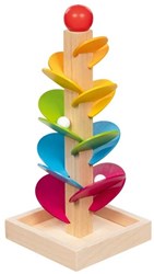 Goki marble game wooden educational toy colorful FSC certified