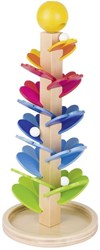 Goki wooden marble game pagoda with sounds - educational toy