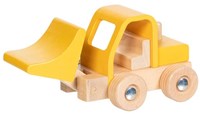 Goki wooden toy wheel loader for kids - durable and safe