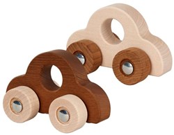 Goki wooden vehicles - hand car nature toy car