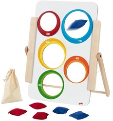 Goki wooden target throwing game - Fun for young and old