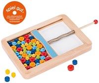 Goki Mikado game with discs - wooden skill game for children