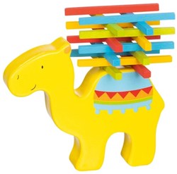 Goki balance game - wooden camel stacking game for kids