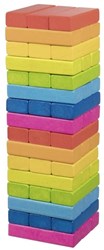 Goki skill game rainbow tower wooden toy