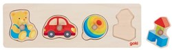 Goki wooden toy peg puzzle - My Toys - educational