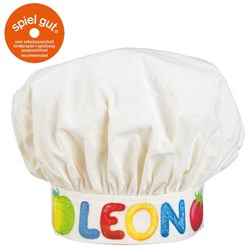 Goki chef hat cotton for kids - creative toy to color yourself