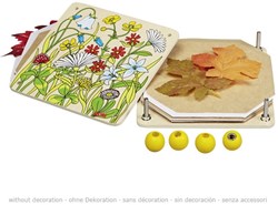 Goki wooden flower press - flower drying for kids