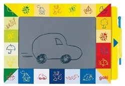 Goki magic drawing board slate - endless creative fun for kids