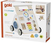 Goki wooden walker Kiddycruiser - toddler push toy-2