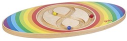 Goki balance board wooden toy - motor skills game for children