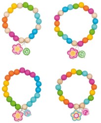 Goki bracelet wooden beads colorful toy for children gift idea