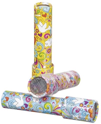 Goki kaleidoscope toy - colorful optical toy Flower Power