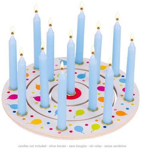 Goki wooden birthday wreath balloons decoration for kids birthday