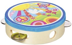 Goki tambourine musical instrument for kids - play fun