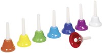 Goki Bell Set musical instrument - set of 8 colorful bells