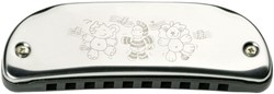 Goki harmonica musical toy with animal print - harmonica