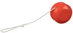 Goki wooden yoyo - classic toy red Ø 5cm