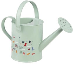 Goki Metal Watering Can Green - Kids Garden Toy