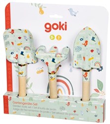 Goki garden tools set for children - spring - toy gardening