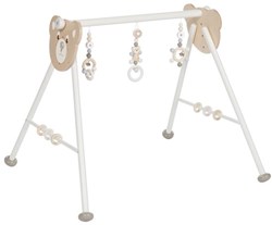 Goki Baby Gym Bear - Wooden play trainer for babies - colorful and safe