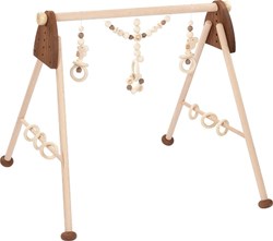Goki wooden baby gym squirrel - wooden baby play gym, multicolour