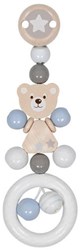 Goki Clip - Bear baby toy for stroller and buggy