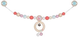 Goki stroller chain puffin - baby toy stroller chain