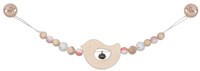 Goki stroller chain wooden toy bird multicolor baby toy