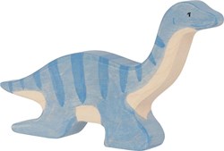 Holztiger dinosaur play figure Plesiosaurus wood handmade