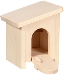 Holztiger wooden barn farm toy small chicken coop rabbit hutch
