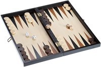 Philos chess draughts backgammon wooden cassette board 44 mm king height 75 mm-2