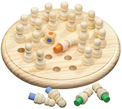 Philos memo game wooden memory game for kids and family