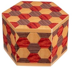 Philos puzzle box honeycomb brain teaser gift storage box
