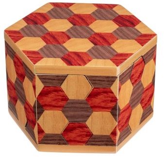 Philos puzzle box honeycomb brain teaser gift storage box