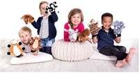 Beleduc beaver hand puppet plush toy - role play puppet-3