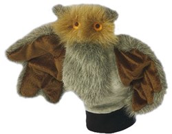 Beleduc owl hand puppet - play glove for children