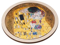 Fridolin puzzle Klimt The Kiss - art puzzle for kids and adults