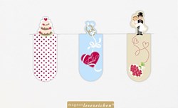 Moses magnetic wedding bookmark set book lovers gift