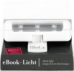 Moses reading light eBook black - book and e-reader lamp