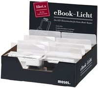 Moses reading lamp Display eBook reading light for kids and adults