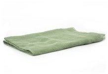 Ostheimer decorative cloth olive green cotton set of 5 pieces