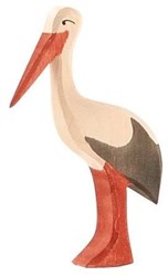 Ostheimer wooden stork - handmade sustainable toy
