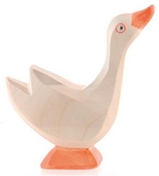 Ostheimer wooden goose play figure - head high - sustainable toy