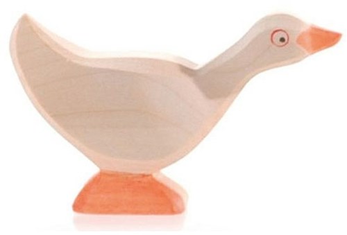 Ostheimer wooden goose standing sustainable toy farm animal
