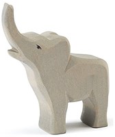 Ostheimer wooden elephant calf play figure trumpeting FSC