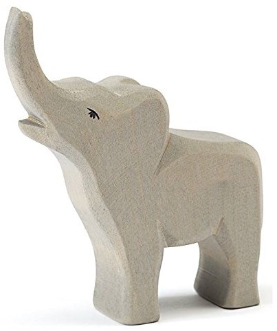 Ostheimer wooden elephant calf play figure trumpeting FSC