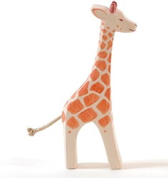 Ostheimer wooden giraffe large standing play figure FSC
