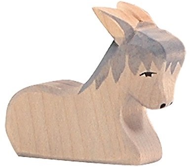 Ostheimer wooden donkey play figure - sustainable toy for children